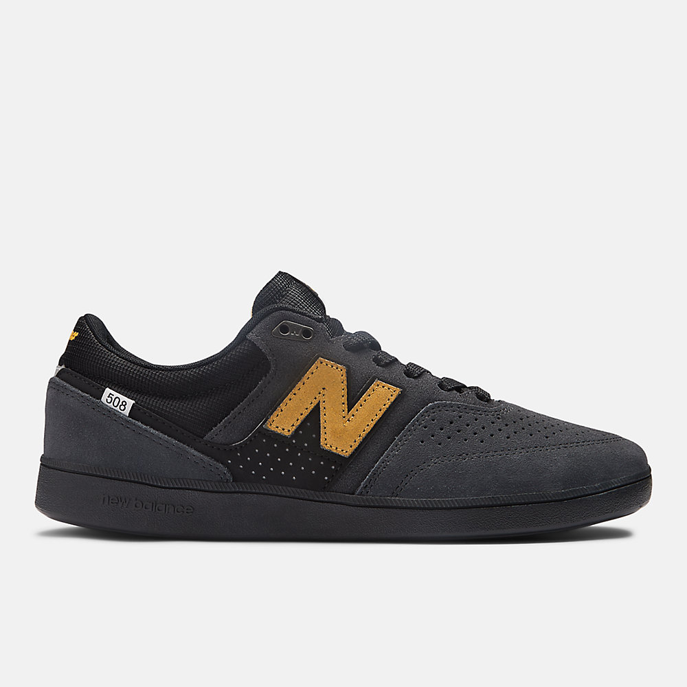 New Balance NB Numeric Brandon Westgate 508 Shoes Phantom with Yellow